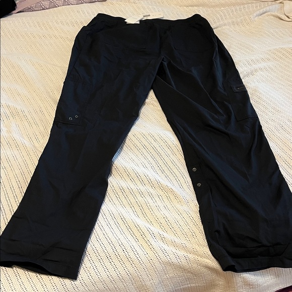 Chico's Pants - Chico's Black Cool Cargo Pants